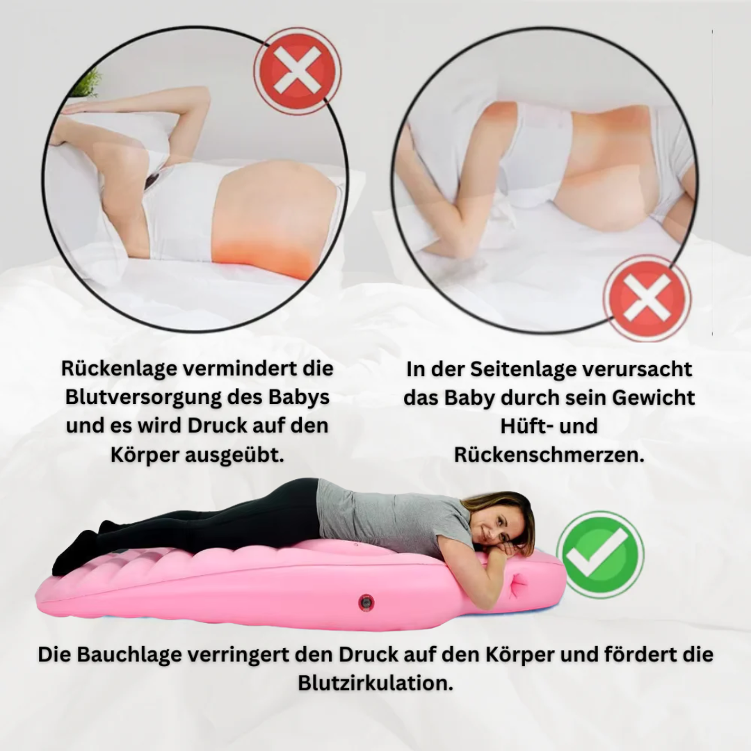 Belly-Support - Die Schwangerschaftsmatratze gegen Rückenschmerzen